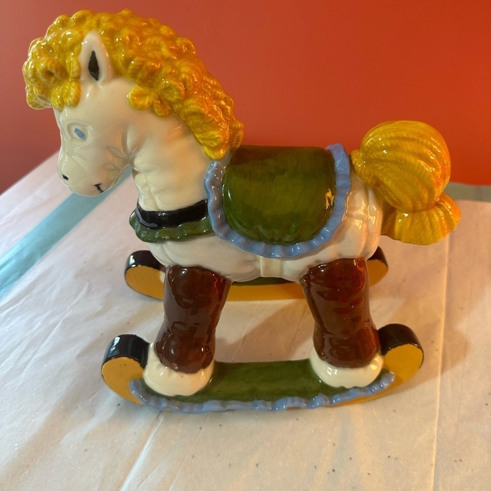 Hand made ceramic horse